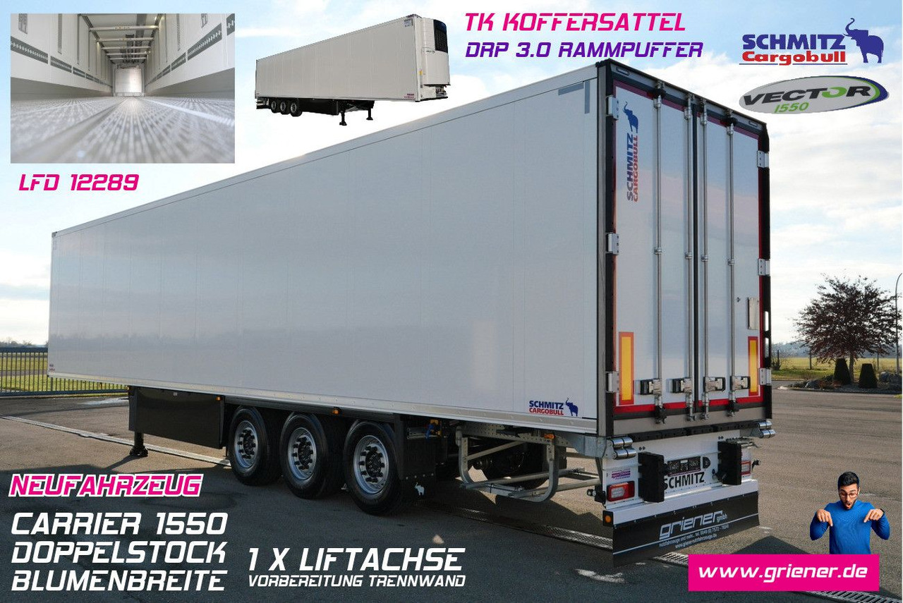 Schmitz Cargobull SKO 24/FP 45 cool /V7 / DOPPELSTOCK/DRP/ 1550 - Semi-remorque fourgon: photos 1 Schmitz Cargobull SKO 24/FP 45 cool /V7 / DOPPELSTOCK/DRP/ 1550 - Semi-remorque fourgon: photos 1