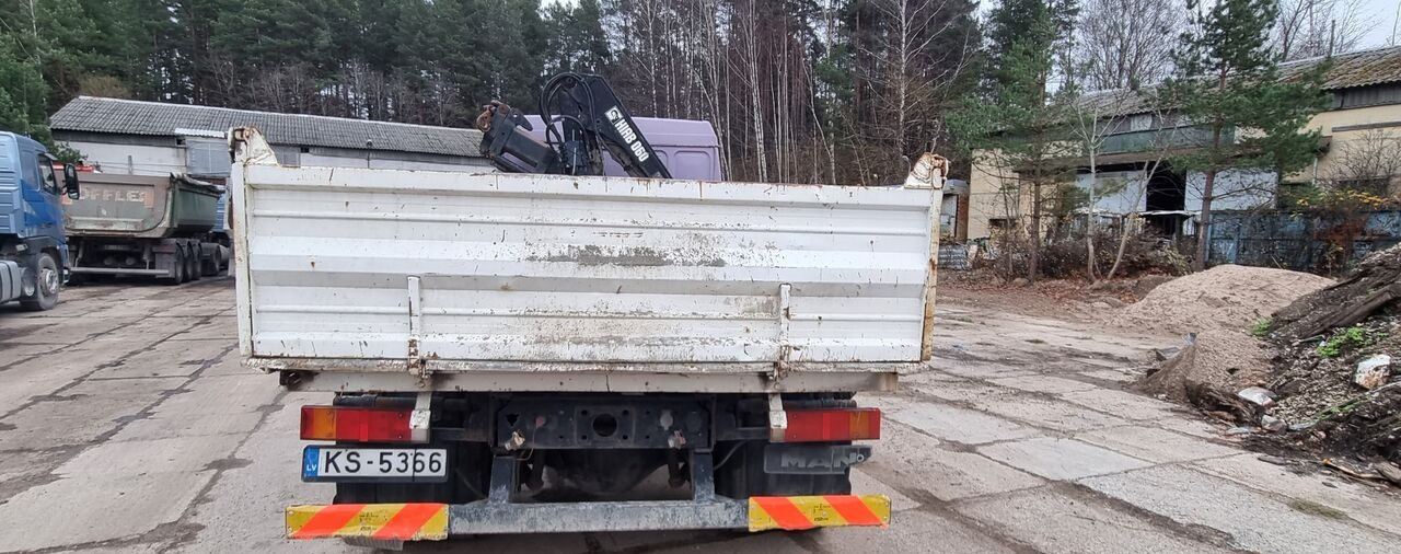MAN 15.224 - Camion benne, Camion grue: photos 3 MAN 15.224 - Camion benne, Camion grue: photos 3