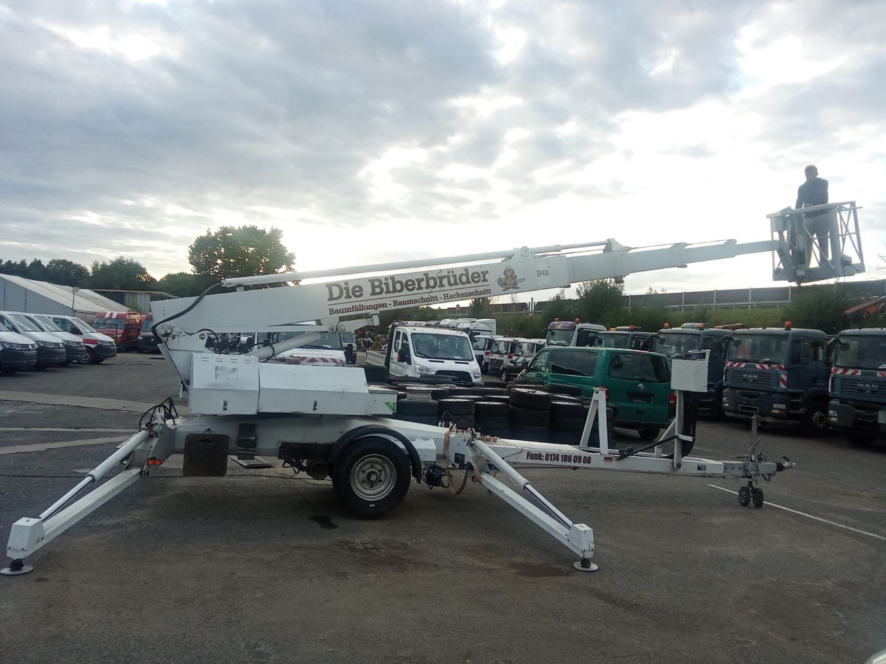 DENKA - LIFT DL 25 - Nacelle sur remorque: photos 5 DENKA - LIFT DL 25 - Nacelle sur remorque: photos 5