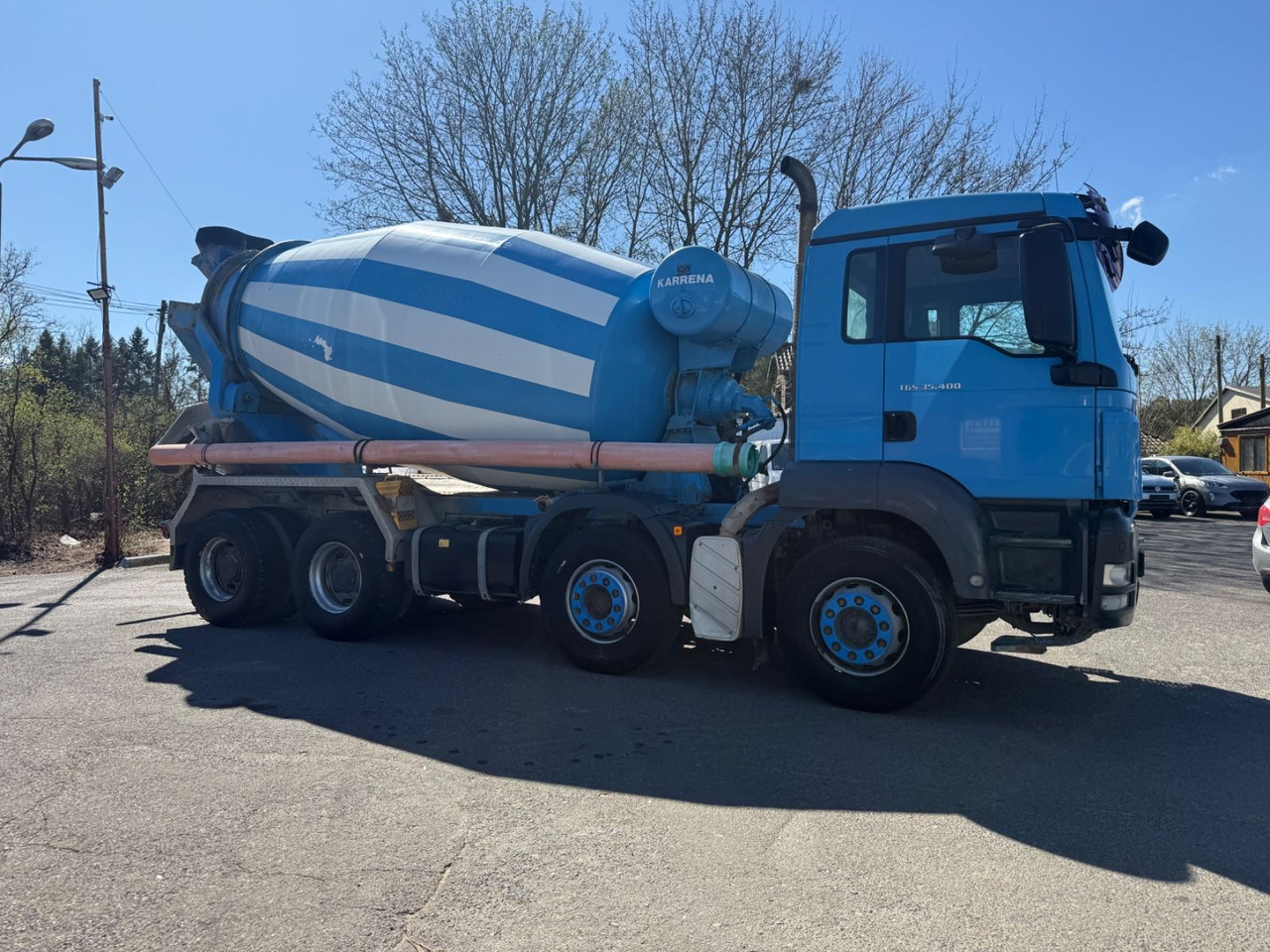 MAN TGS 35.400 8x4 Betonmischer - Camion malaxeur: photos 3 MAN TGS 35.400 8x4 Betonmischer - Camion malaxeur: photos 3