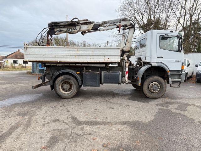 Mercedes-Benz Atego 1828 4x4 Kipper-Kran Atlas - Camion benne, Camion grue: photos 5 Mercedes-Benz Atego 1828 4x4 Kipper-Kran Atlas - Camion benne, Camion grue: photos 5