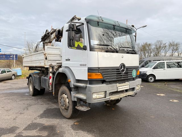 Mercedes-Benz Atego 1828 4x4 Kipper-Kran Atlas - Camion benne, Camion grue: photos 3 Mercedes-Benz Atego 1828 4x4 Kipper-Kran Atlas - Camion benne, Camion grue: photos 3