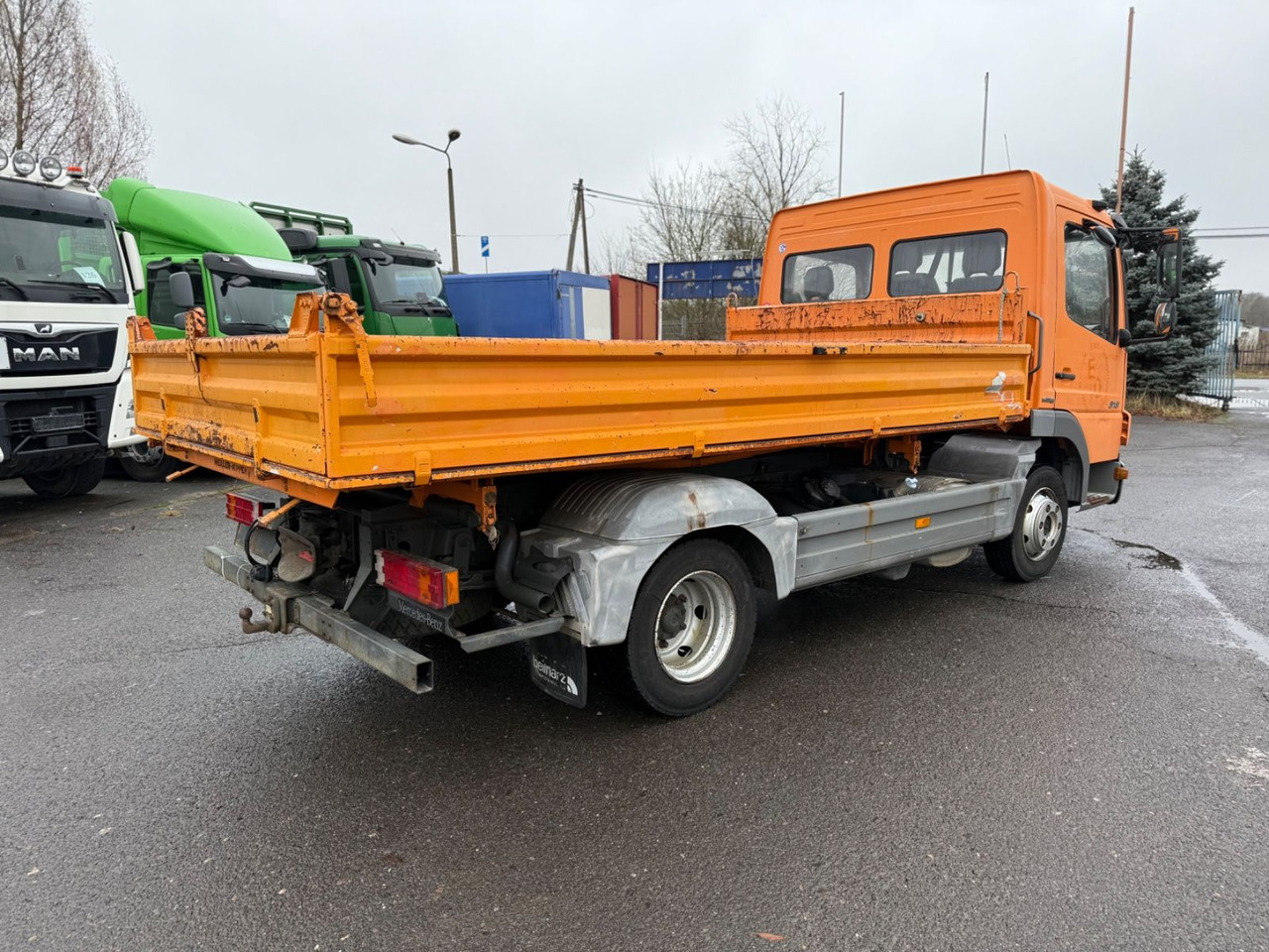 Mercedes-Benz Atego 818 4x2 OM 904 - Camion benne: photos 5 Mercedes-Benz Atego 818 4x2 OM 904 - Camion benne: photos 5