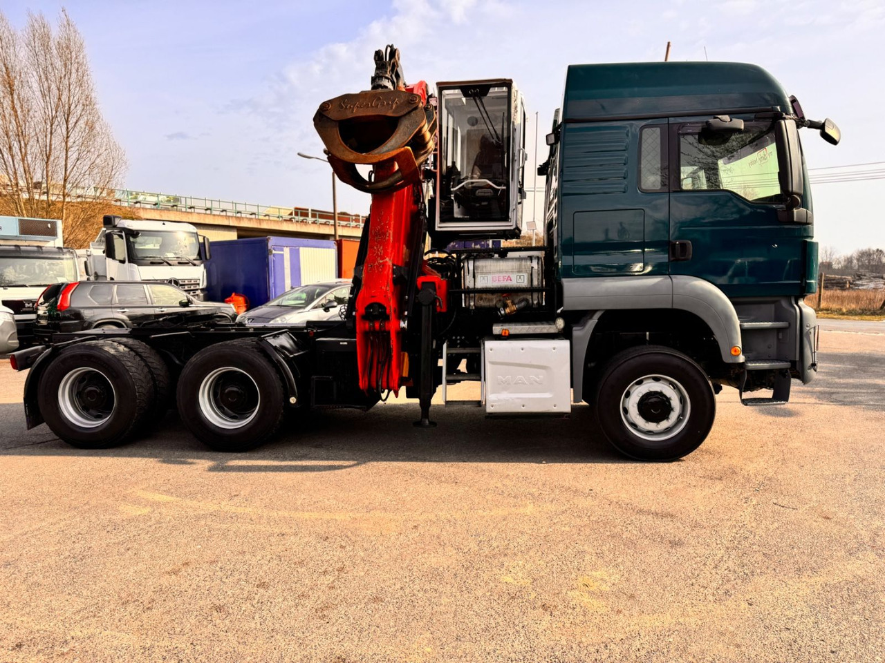 MAN TGS 26.480 Kran Palfinger Epsilon - Tracteur routier: photos 5 MAN TGS 26.480 Kran Palfinger Epsilon - Tracteur routier: photos 5