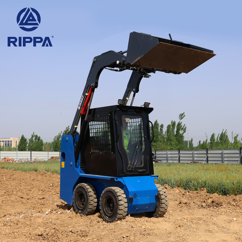 Rippa RS07 Compact Loader | 24.4hp Kubota Power | High Flow Dual Pump | Comfortable A/C Cabin - Mini chargeuse: photos 3 Rippa RS07 Compact Loader | 24.4hp Kubota Power | High Flow Dual Pump | Comfortable A/C Cabin - Mini chargeuse: photos 3