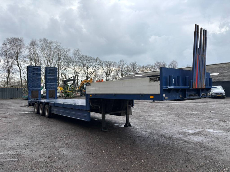 Broshuis Lowloader tieflader 3 assen leaf spring, laadklep - Semi-remorque surbaissé: photos 4 Broshuis Lowloader tieflader 3 assen leaf spring, laadklep - Semi-remorque surbaissé: photos 4