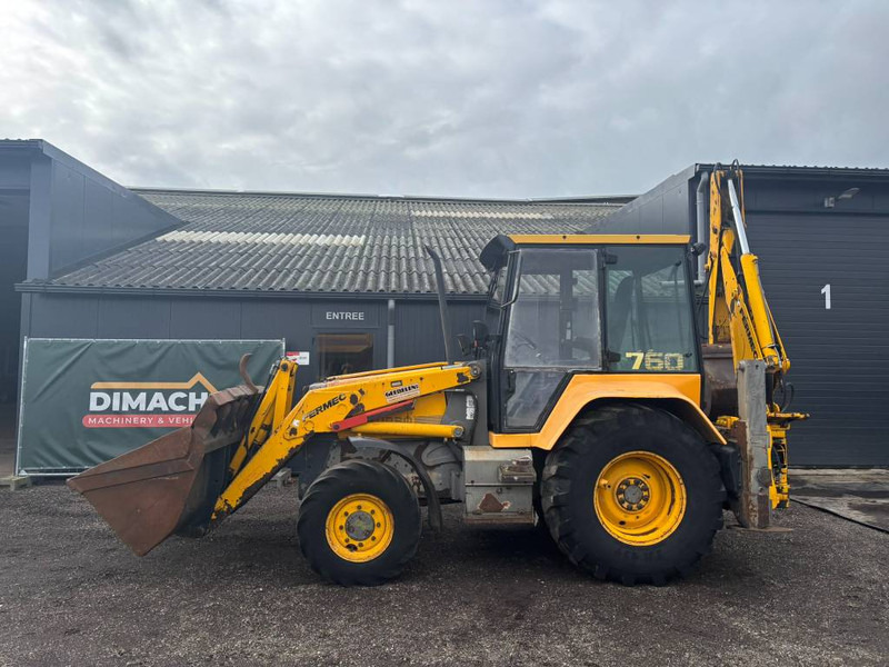 Fermec 760 backhoe loader telescopic arm JCB 3CX 4CX - Tractopelle: photos 1 Fermec 760 backhoe loader telescopic arm JCB 3CX 4CX - Tractopelle: photos 1