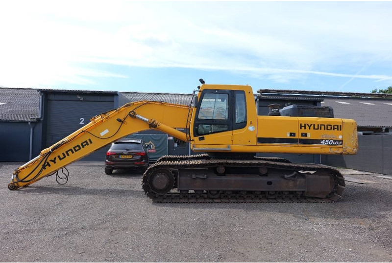 Hyundai Robex 450 LC-7 airco good UC! low hours! - Pelle sur chenille: photos 1 Hyundai Robex 450 LC-7 airco good UC! low hours! - Pelle sur chenille: photos 1