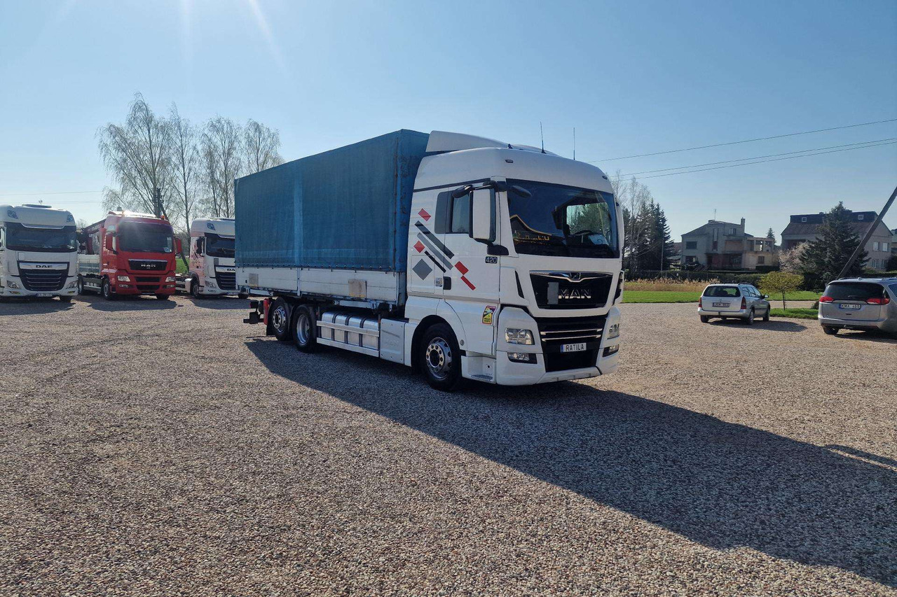 MAN TGX 26.420 - Camion à rideaux coulissants: photos 5 MAN TGX 26.420 - Camion à rideaux coulissants: photos 5