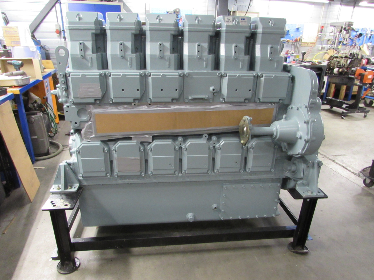 Mitsubishi RECON S6R Long block ( HITACHI S6R - Y1(2)TAA-2 ) - Moteur pour Pelle: photos 1 Mitsubishi RECON S6R Long block ( HITACHI S6R - Y1(2)TAA-2 ) - Moteur pour Pelle: photos 1