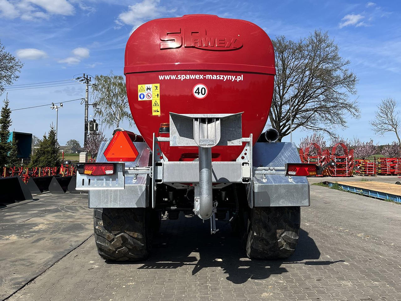 Spawex Gülletankwagen / Slurry tanker / Epandeur à lisier / Cisterna para purines / Сisterna per liquami / Wóz asenizacyjny 22 000 l - Epandeurs: photos 4 Spawex Gülletankwagen / Slurry tanker / Epandeur à lisier / Cisterna para purines / Сisterna per liquami / Wóz asenizacyjny 22 000 l - Epandeurs: photos 4