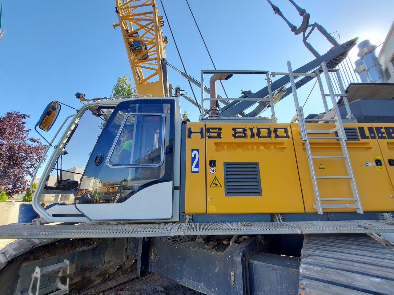 Liebherr HS 8100 HD - Grue sur chenilles: photos 1 Liebherr HS 8100 HD - Grue sur chenilles: photos 1