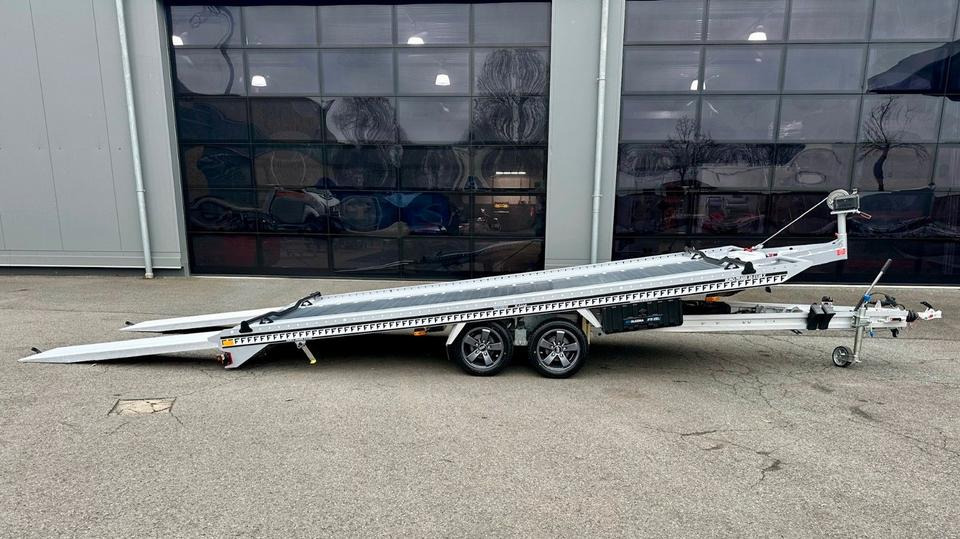 Fitzel EURO-TRANS 35-21/48 X // BLACK EDITION 2025 HSW - Remorque porte-voitures: photos 3 Fitzel EURO-TRANS 35-21/48 X // BLACK EDITION 2025 HSW - Remorque porte-voitures: photos 3