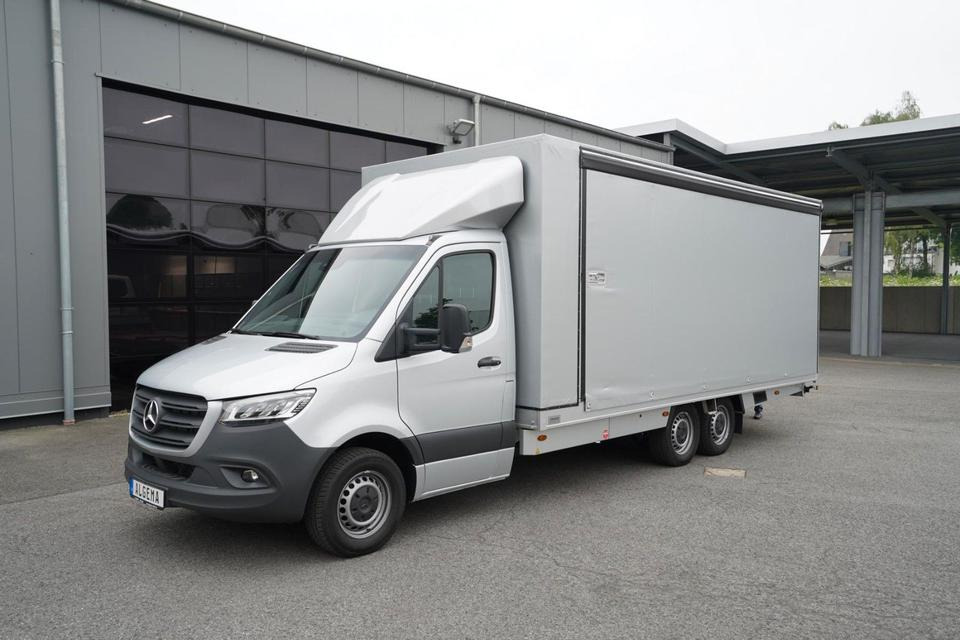 Mercedes-Benz Sprinter 619 ALGEMA BLITZLADER 2 - GESCHLOSSEN - Camion porte-voitures, Véhicule utilitaire: photos 3 Mercedes-Benz Sprinter 619 ALGEMA BLITZLADER 2 - GESCHLOSSEN - Camion porte-voitures, Véhicule utilitaire: photos 3