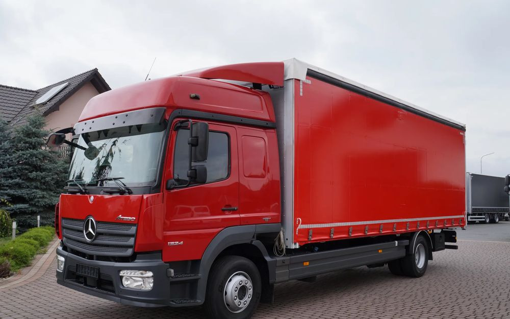 Mercedes-Benz ATEGO 1324 EURO 6 SYPIALNY FIRANKA 18 PALET ŁAD 7.000 KG 1330 - Camion à rideaux coulissants: photos 2 Mercedes-Benz ATEGO 1324 EURO 6 SYPIALNY FIRANKA 18 PALET ŁAD 7.000 KG 1330 - Camion à rideaux coulissants: photos 2