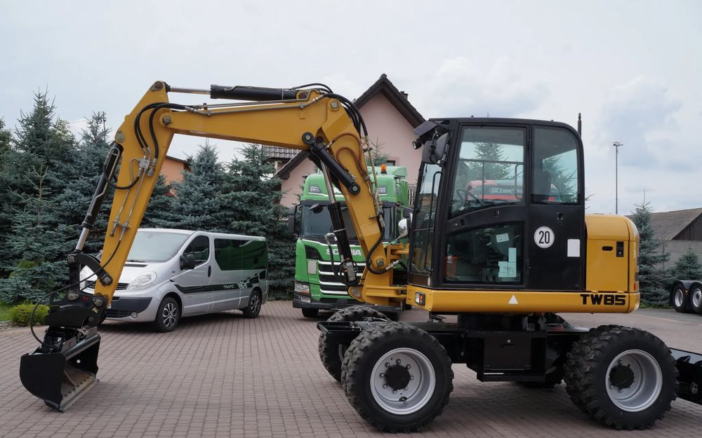 Terex TW 85 Koparka kołowa Sprowadzona silnik DEUTZ Stan Wzorowy - Pelle sur pneus: photos 2 Terex TW 85 Koparka kołowa Sprowadzona silnik DEUTZ Stan Wzorowy - Pelle sur pneus: photos 2