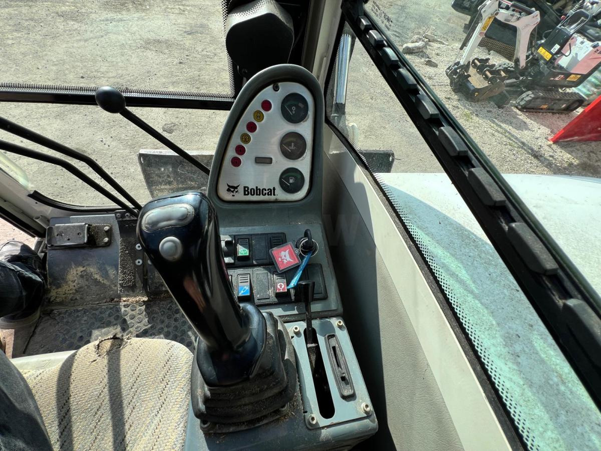 Pelle sur chenille Bobcat 442B Pelle 7,5T avec pouce hydraulique: photos 14