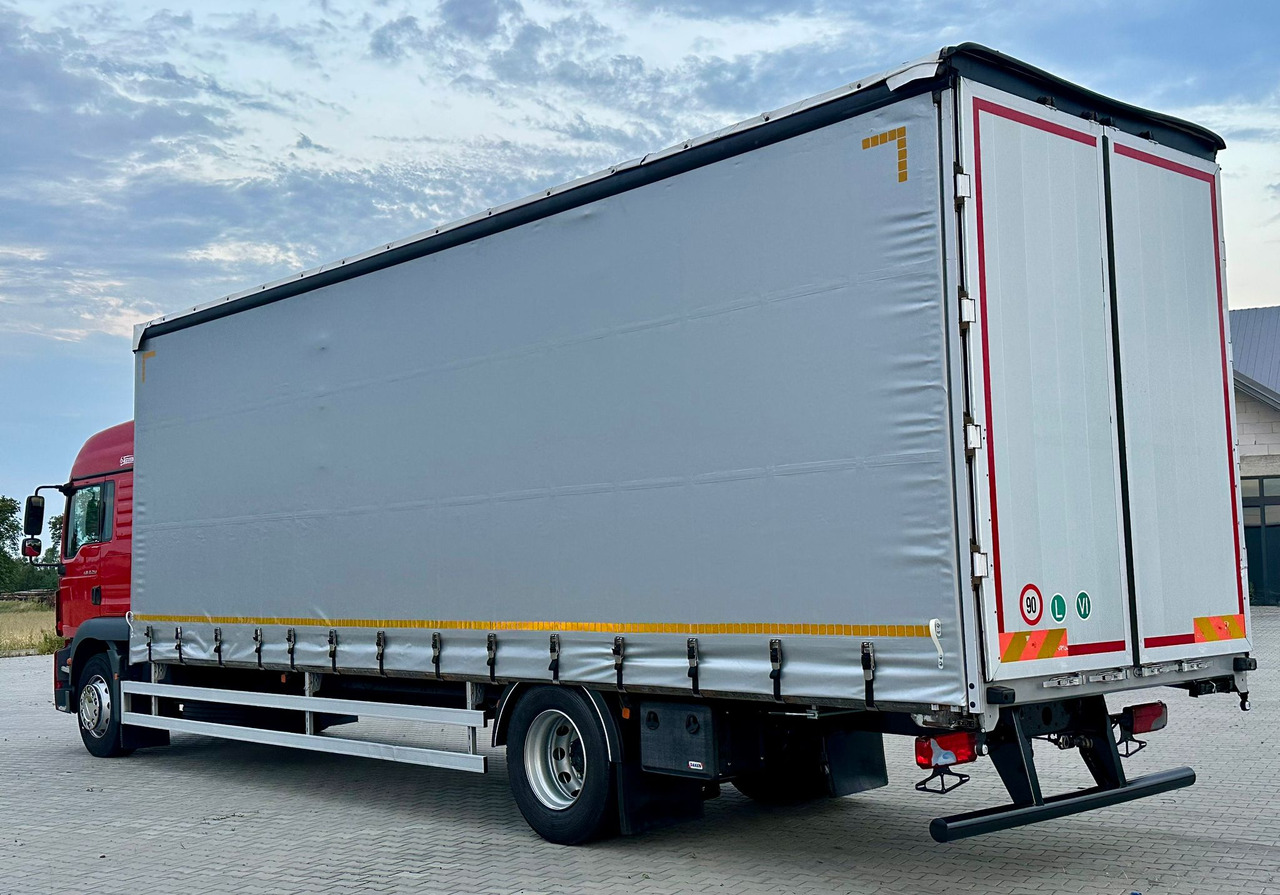 MAN TGM 18.290 / FIRANKA / 22 PALETY / AUTOMAT / EURO 6 / SYPIALKA / ŁADOWNOŚĆ 9 700 - Camion à rideaux coulissants: photos 3 MAN TGM 18.290 / FIRANKA / 22 PALETY / AUTOMAT / EURO 6 / SYPIALKA / ŁADOWNOŚĆ 9 700 - Camion à rideaux coulissants: photos 3