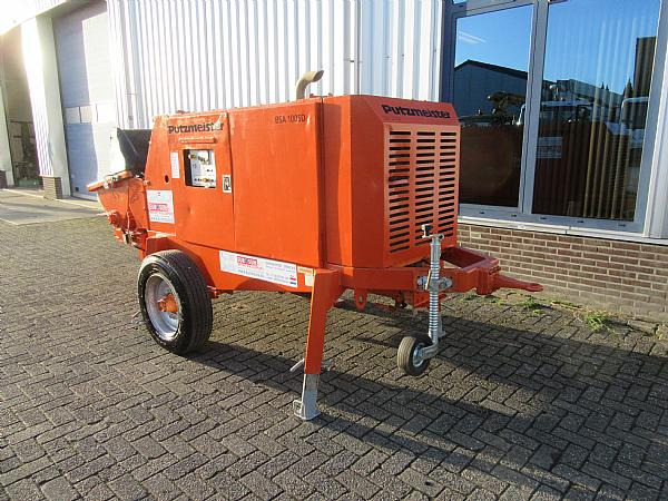 2014 PUTZMEISTER BSA 1005 DC concrete pump - Pompe à béton stationnaire: photos 3 2014 PUTZMEISTER BSA 1005 DC concrete pump - Pompe à béton stationnaire: photos 3