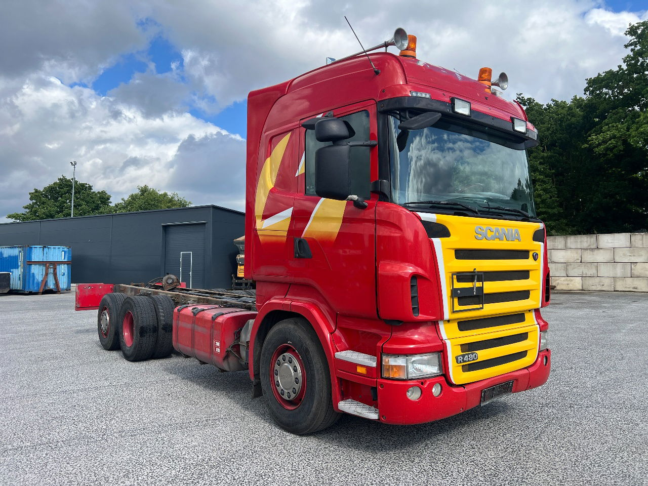 Scania R480 Highline 6x2, Retarder, Euro 5 - Châssis cabine: photos 2 Scania R480 Highline 6x2, Retarder, Euro 5 - Châssis cabine: photos 2