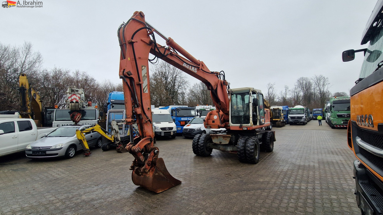 Pelle sur pneus Atlas 1604K Verstellausleger: photos 8