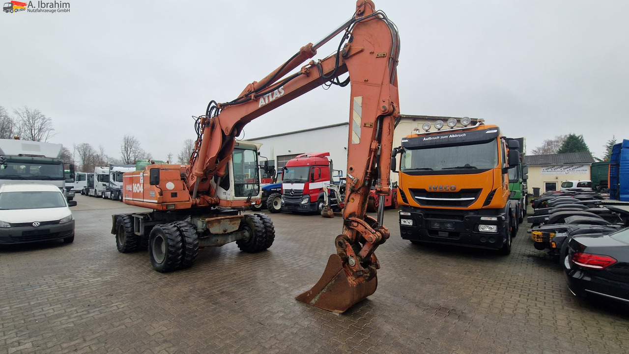 Pelle sur pneus Atlas 1604K Verstellausleger: photos 7