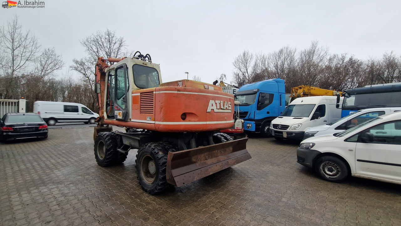 Pelle sur pneus Atlas 1604K Verstellausleger: photos 14