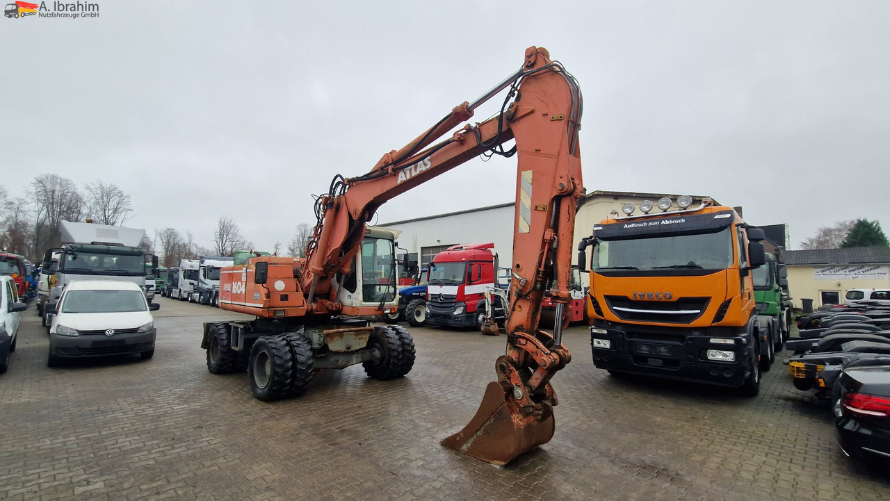 Pelle sur pneus Atlas 1604K Verstellausleger: photos 13