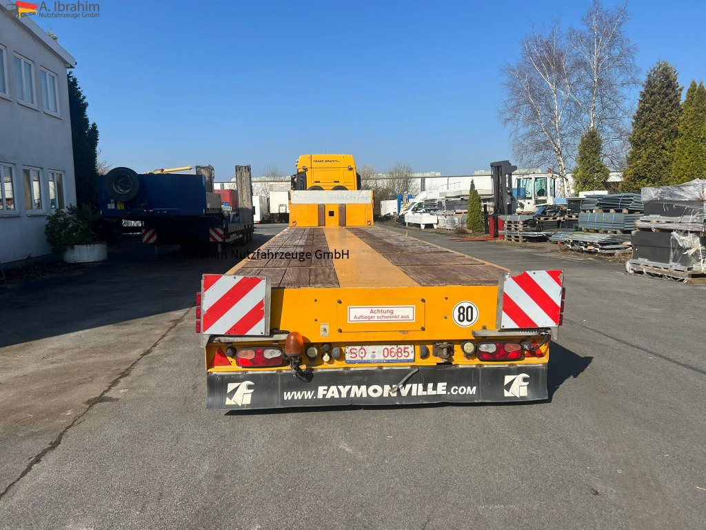Semi-remorque surbaissé pour transport de équipements lourds Faymonville 5-A Ausziehbar bis 25m Deutsche Zulassung: photos 9