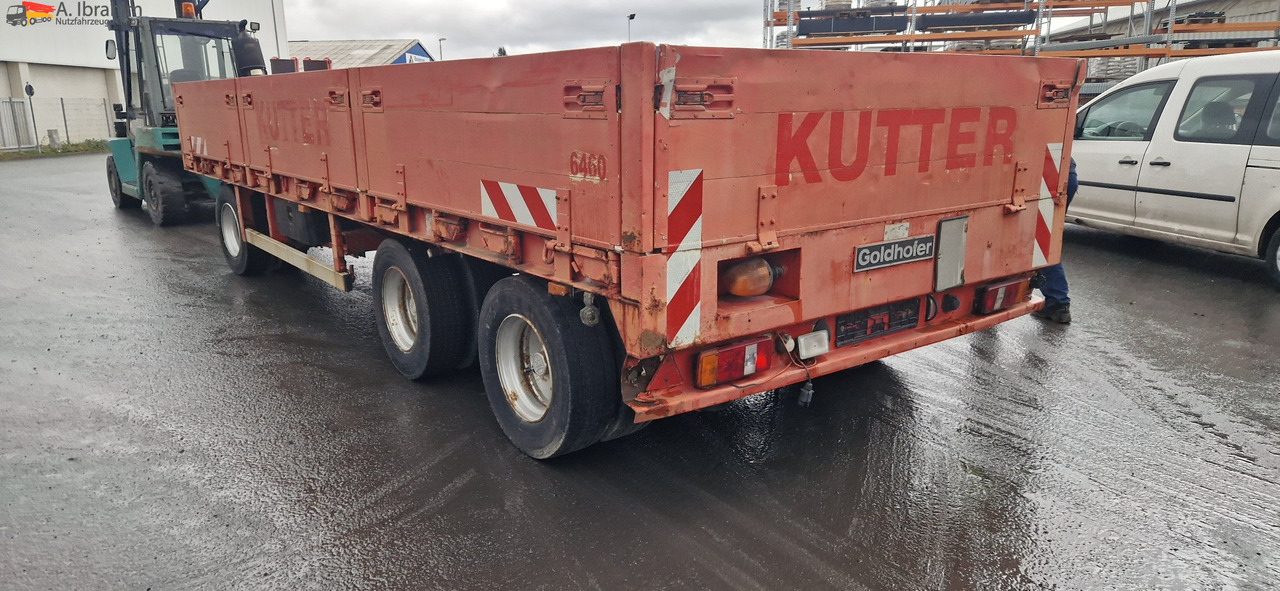 Remorque porte-engin surbaissée pour transport de équipements lourds Goldhofer TP-L3-24/80 Bordwände, verbreiterbar, Zustand 3-4: photos 9