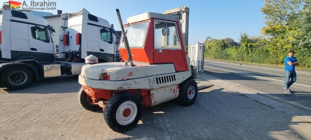 Chariot élévateur diesel Linde H 70, 7 t Stapler gut: photos 12