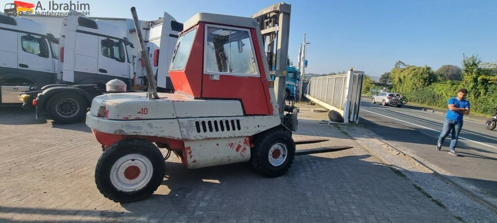 Chariot élévateur diesel Linde H 70, 7 t Stapler gut: photos 10