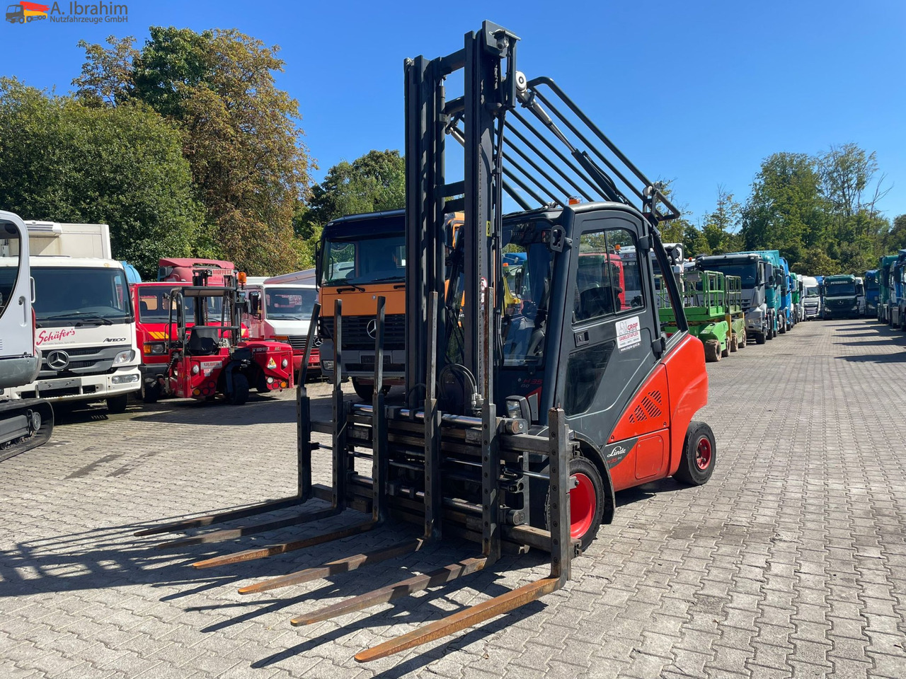 Linde H35T | Arbeitsbreite 2800 mm | Kamera | Voll funktionsfähig - Chariot élévateur à gaz: photos 1 Linde H35T | Arbeitsbreite 2800 mm | Kamera | Voll funktionsfähig - Chariot élévateur à gaz: photos 1