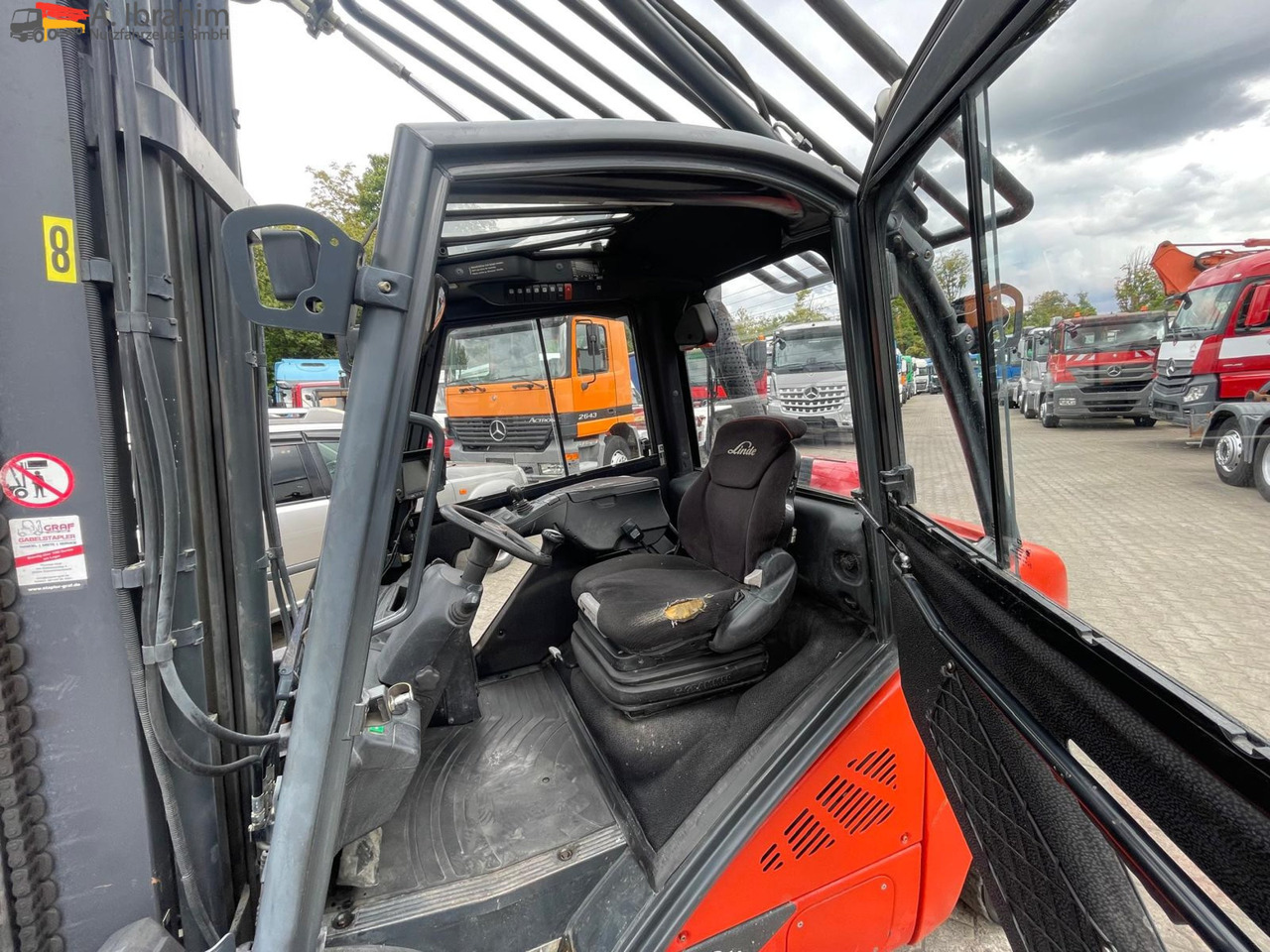 Linde H35T | Arbeitsbreite 2800 mm | Kamera | Voll funktionsfähig - Chariot élévateur à gaz: photos 5 Linde H35T | Arbeitsbreite 2800 mm | Kamera | Voll funktionsfähig - Chariot élévateur à gaz: photos 5