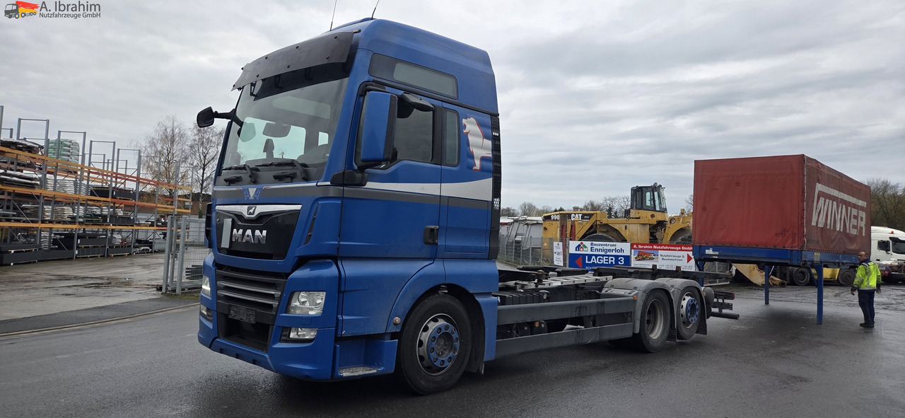 MAN TGX 26.460 6x2, Liftachse Retarder | Klima | 2 x Vorhanden - Camion porte-conteneur/ Caisse mobile: photos 1 MAN TGX 26.460 6x2, Liftachse Retarder | Klima | 2 x Vorhanden - Camion porte-conteneur/ Caisse mobile: photos 1