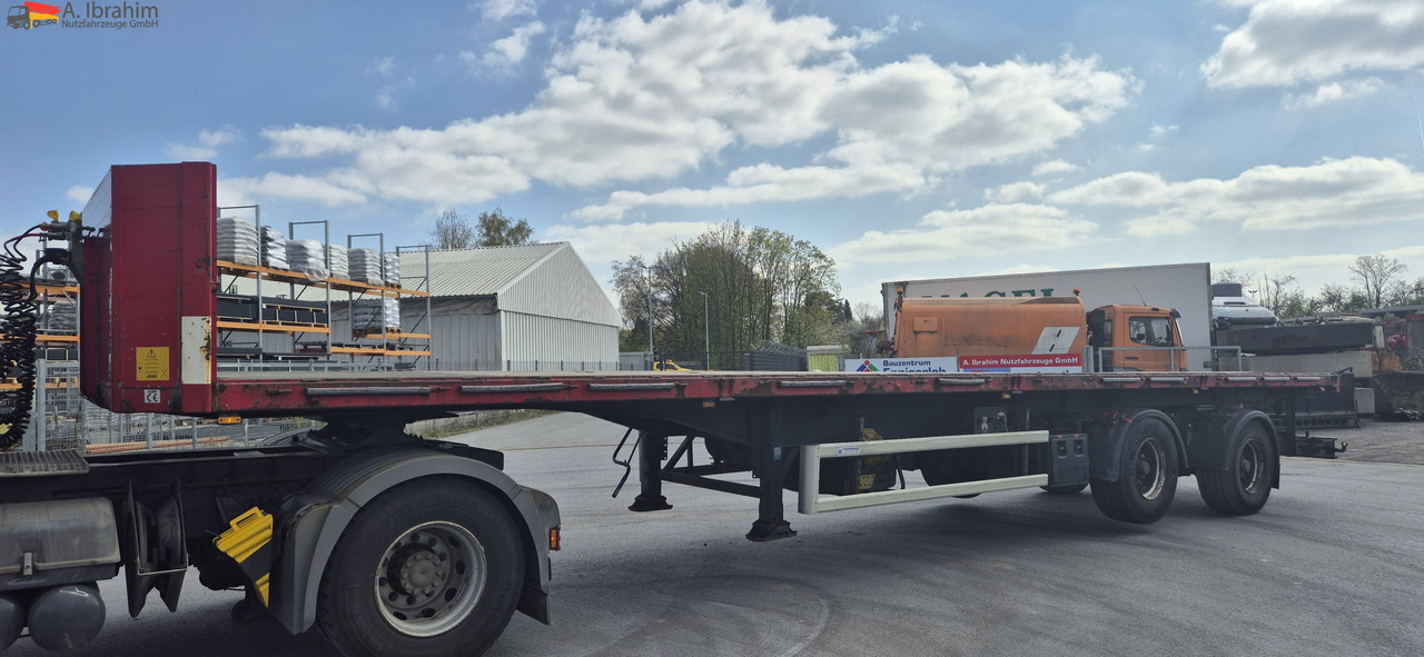 Ortmann 2 achser, Liftachse, Lenkachse - Semi-remorque plateau: photos 1 Ortmann 2 achser, Liftachse, Lenkachse - Semi-remorque plateau: photos 1