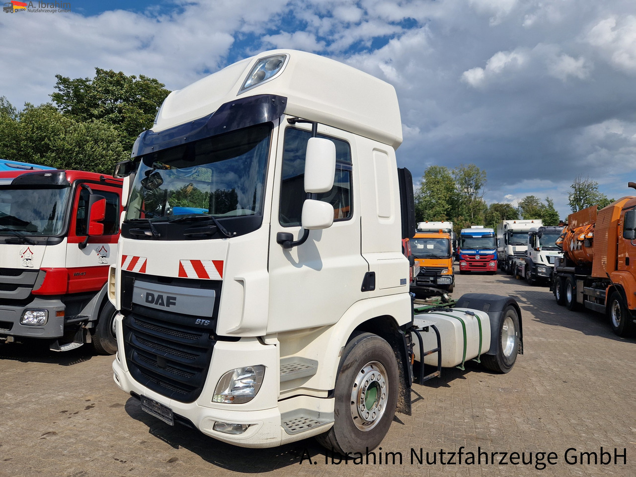 Daf CF 400 FT PTO für Kompressor Standklima, fehlerfrei - Tracteur routier: photos 1 Daf CF 400 FT PTO für Kompressor Standklima, fehlerfrei - Tracteur routier: photos 1