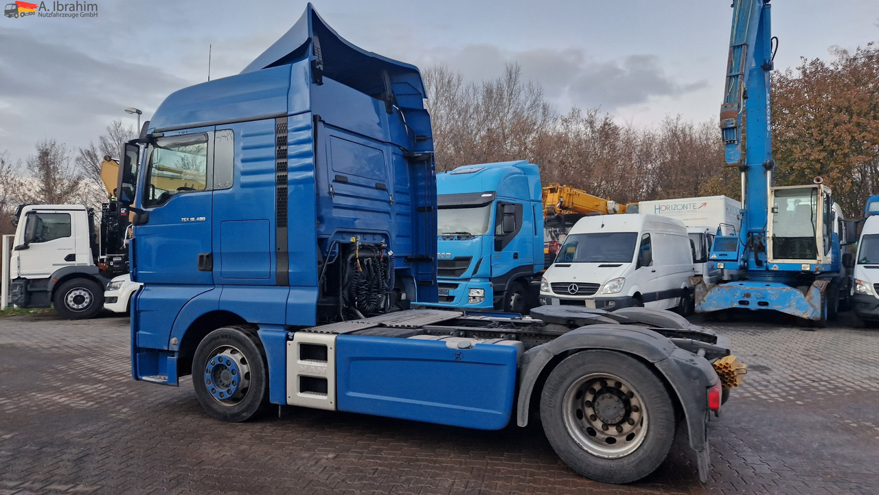Tracteur routier MAN 18.480 TGX XLX Retarder 2x Tank deutsches Fahrzeug, einsatzbereit: photos 14