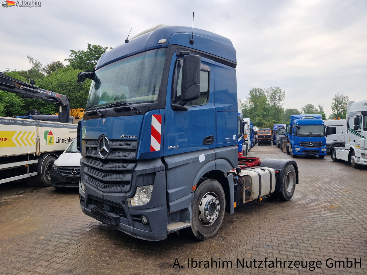 Mercedes-Benz DB 1842, Kipphydraulik deutsches Fahrzeug Retarder, Standklima - Tracteur routier: photos 1 Mercedes-Benz DB 1842, Kipphydraulik deutsches Fahrzeug Retarder, Standklima - Tracteur routier: photos 1