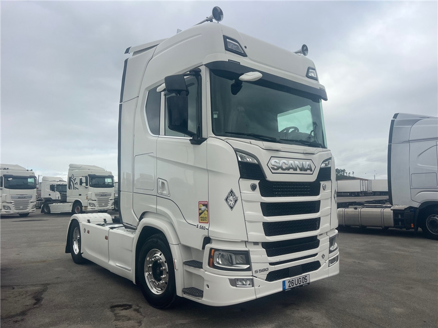 Scania S580 - Tracteur routier: photos 3 Scania S580 - Tracteur routier: photos 3