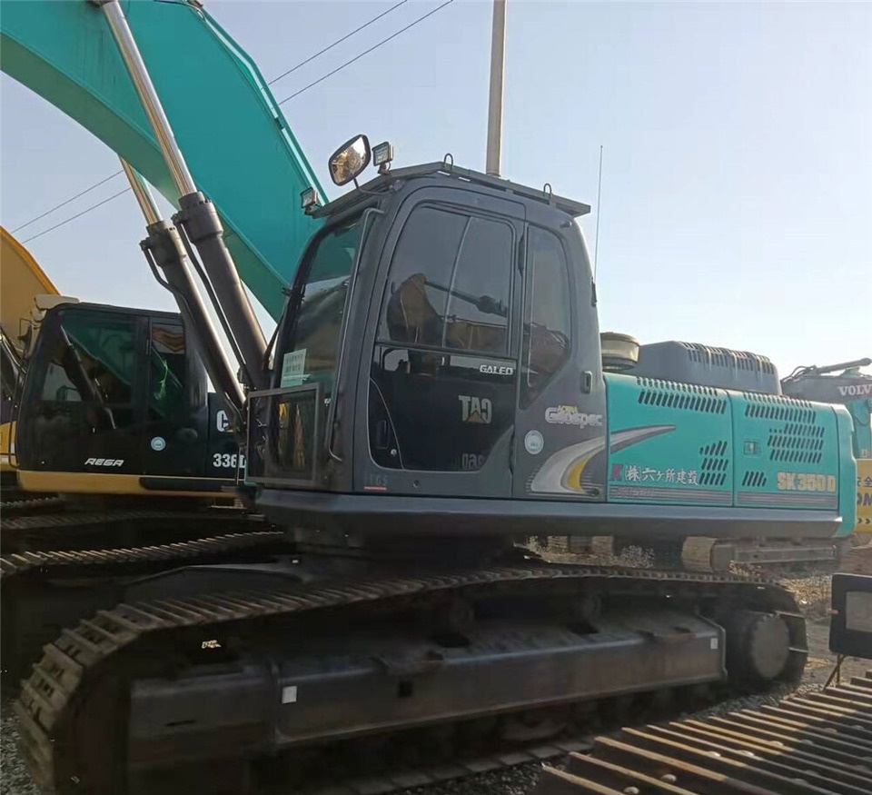 Kobelco SK350D - Pelle sur chenille: photos 5 Kobelco SK350D - Pelle sur chenille: photos 5