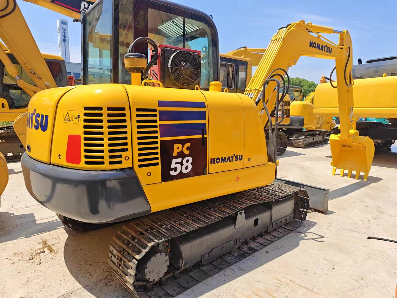 KOMATSU PC58 - Mini pelle: photos 2 KOMATSU PC58 - Mini pelle: photos 2
