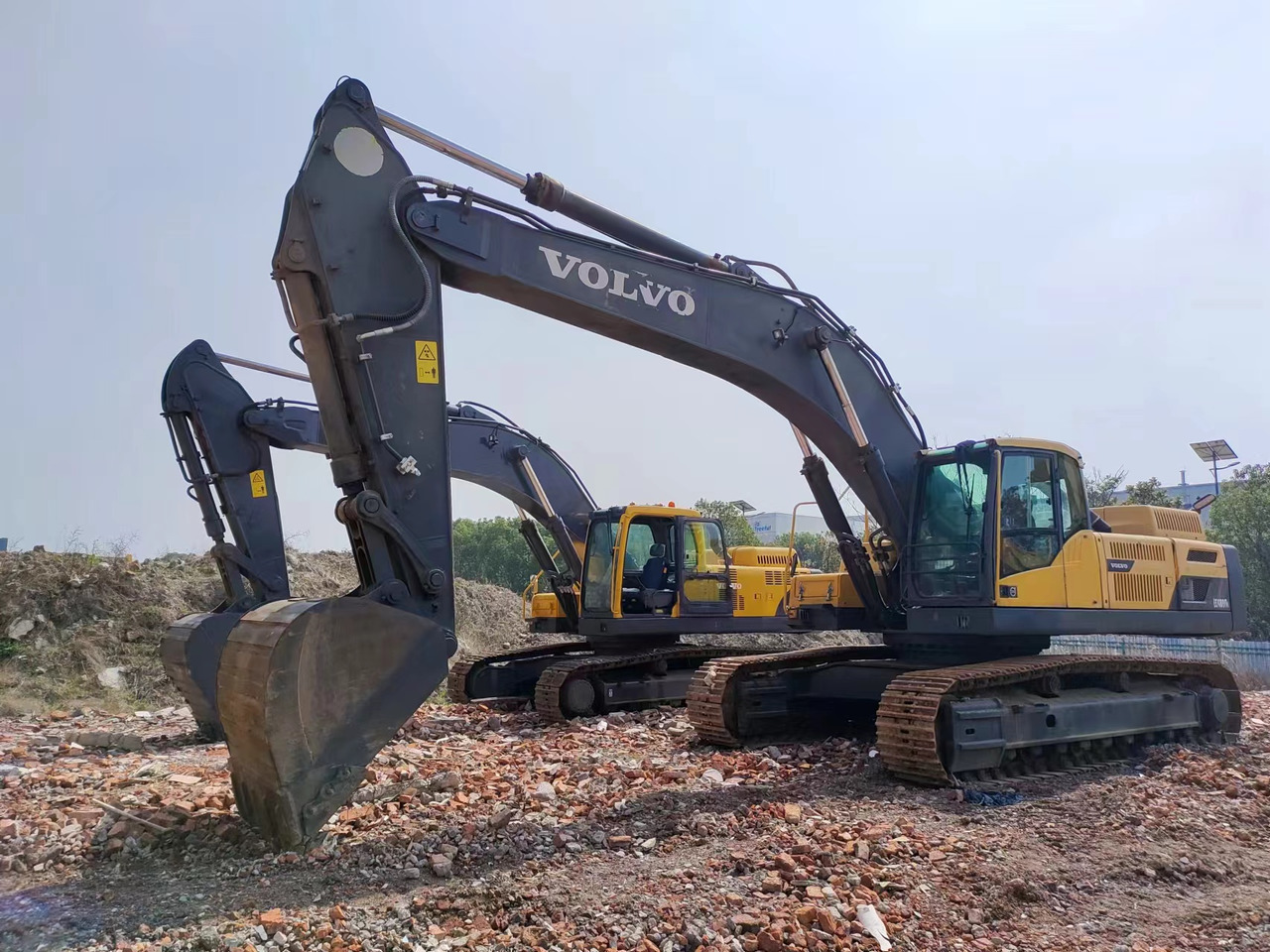 VOLVO EC480DL - Pelle sur chenille: photos 1 VOLVO EC480DL - Pelle sur chenille: photos 1