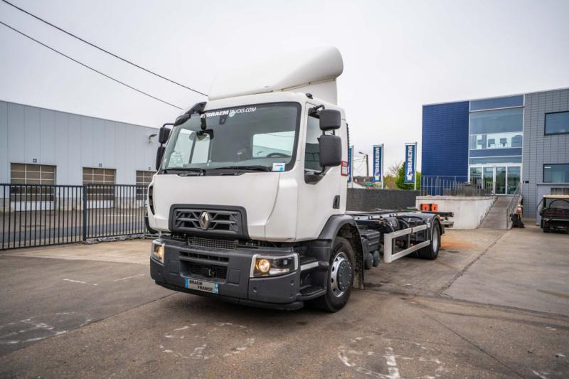Renault D WIDE 380 DXI+DHOLLANDIA 1.5 T - Camion porte-conteneur/ Caisse mobile: photos 1 Renault D WIDE 380 DXI+DHOLLANDIA 1.5 T - Camion porte-conteneur/ Caisse mobile: photos 1