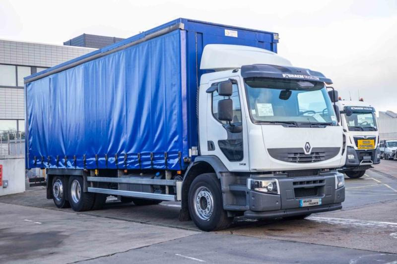 Renault PEMIUM LANDER 340 DXI-6X2 - Camion à rideaux coulissants: photos 2 Renault PEMIUM LANDER 340 DXI-6X2 - Camion à rideaux coulissants: photos 2