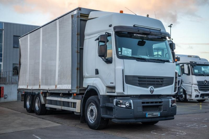 Renault PREMIUM LANDER 460DXI-6x2+10 pneus/tires-intarder - Camion à rideaux coulissants: photos 2 Renault PREMIUM LANDER 460DXI-6x2+10 pneus/tires-intarder - Camion à rideaux coulissants: photos 2
