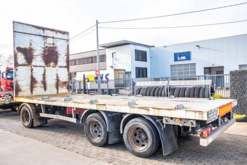 Trouillet PLATEAU + 3 ASSEN DOLLY - Remorque plateau: photos 4 Trouillet PLATEAU + 3 ASSEN DOLLY - Remorque plateau: photos 4