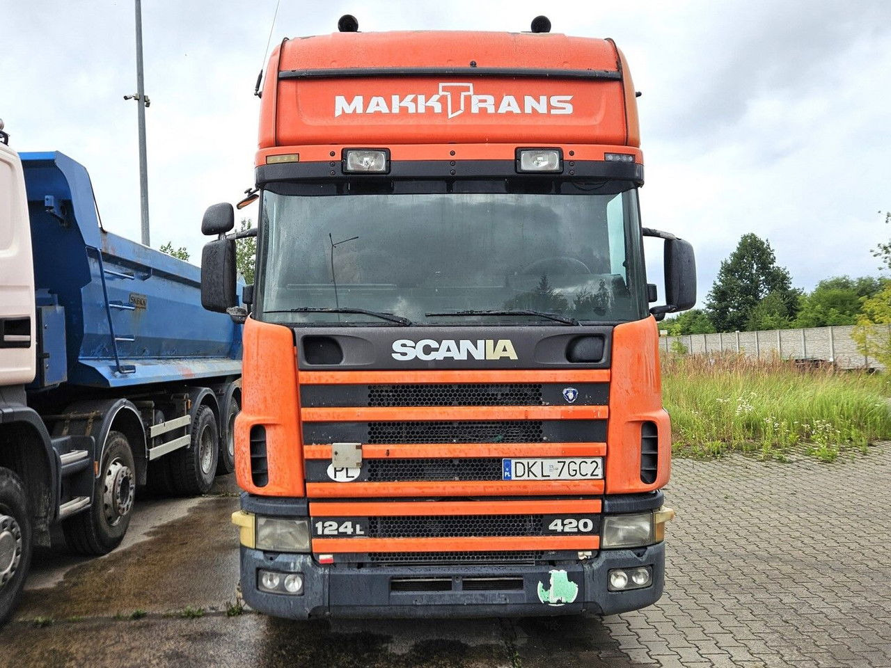 Scania 124L420, Retarder, Airco, manual gearbox, PDE - Tracteur routier: photos 2 Scania 124L420, Retarder, Airco, manual gearbox, PDE - Tracteur routier: photos 2