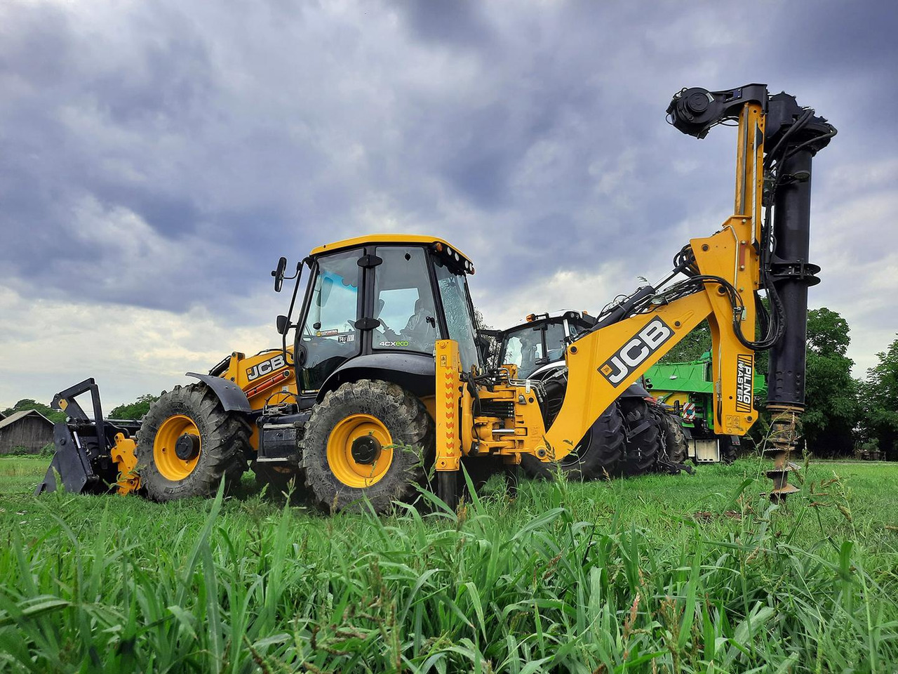 JCB 4CX, Vrtná súprava, Traktobager - Tractopelle: photos 2 JCB 4CX, Vrtná súprava, Traktobager - Tractopelle: photos 2
