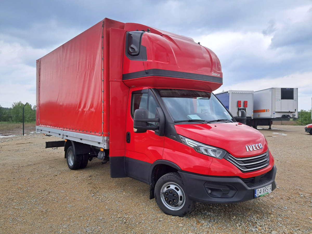 Utilitaire rideaux coulissants (PLSC) IVECO 50C18 PLANDEKA: photos 1